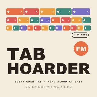 Tab Hoarder FM podcast cover